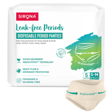 Sirona<br>Disposable Period Panties - 20 Pads