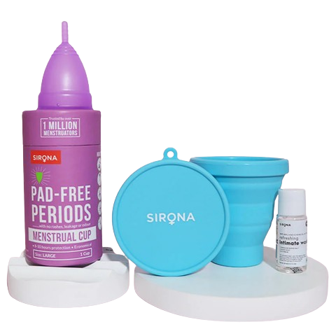 Sirona<br>Menstrual Cup & Sterilizer Kit