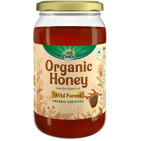 Zandu Organic Honey (Sourced From Wild Forests) 500gm