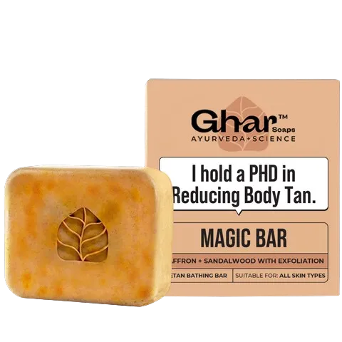 Magic Soap Sandalwood & Saffron 100g