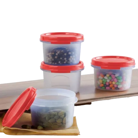 Tupperwares MM Round Containers 200ml Set Of 4