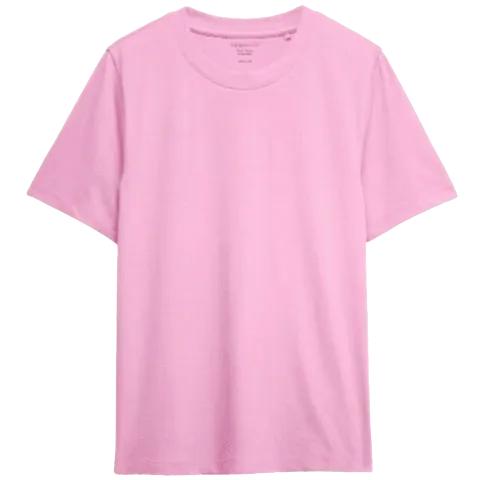 Marks & Spencer  Pure Cotton Everyday Fit T-Shirt For Women