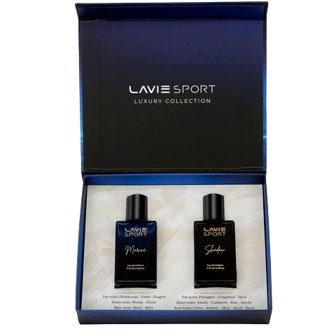 Lavie Sport Marine Eau De Parfum For Men 25ml x 2