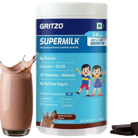 Supermilk Gritzo Growth Protein & Nutrition Drink Mix 400g