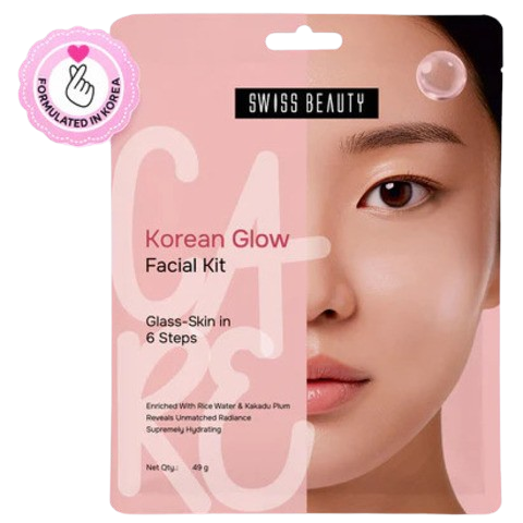 SwissBeauty Care Korean Glow Facial Set 49g