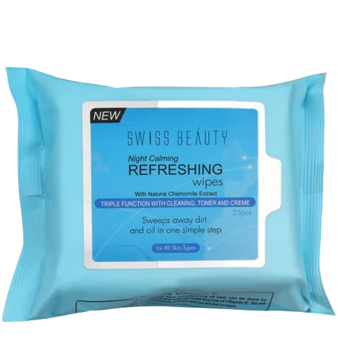 SwissBeauty 25 Wet Wipes Pack